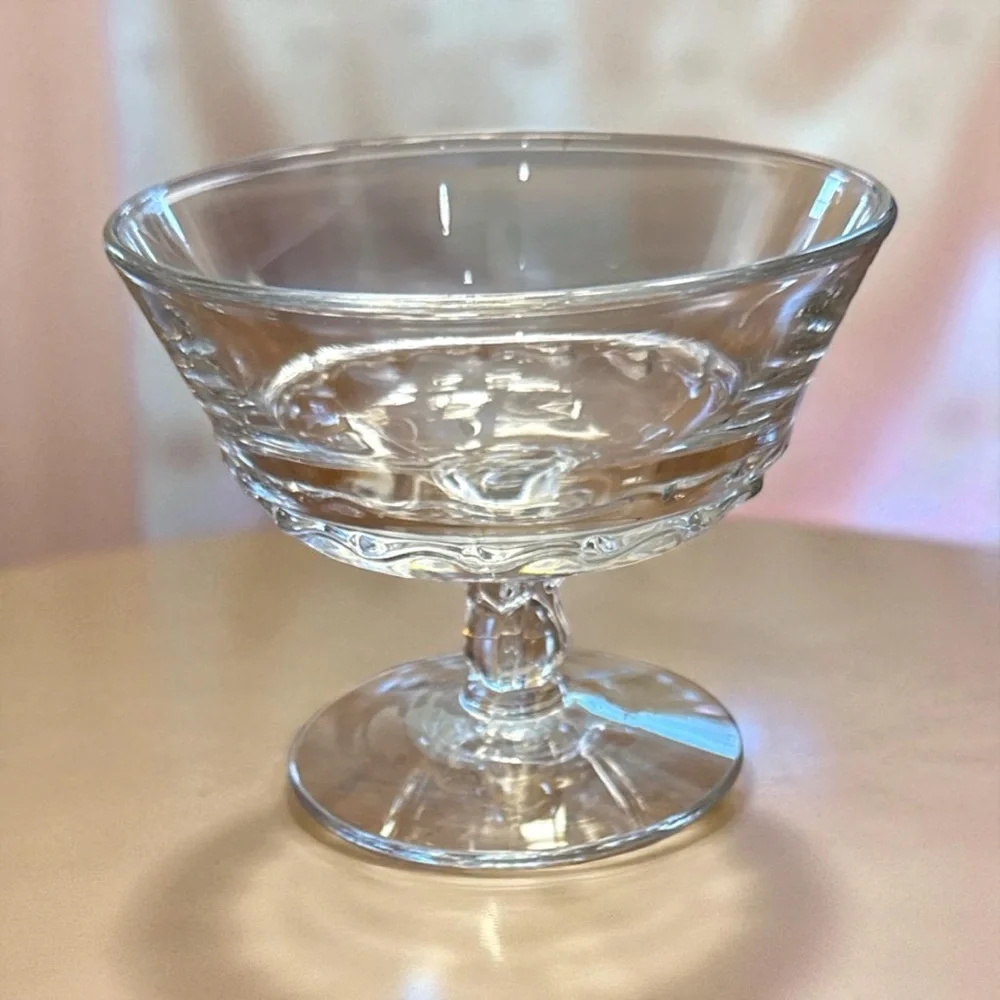Vintage Fostoria Century Crystal Champagne Coupe Sherbet Glass